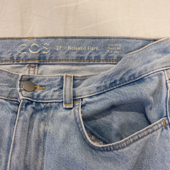 COS Flared Mid Rise Jeans - Picture 6 of 6